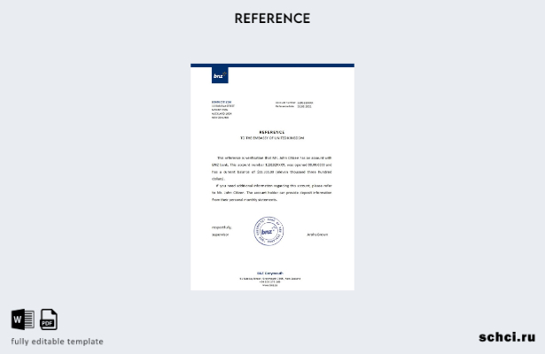 цифровая загрузка справочного шаблона Новой Зеландии BNZ